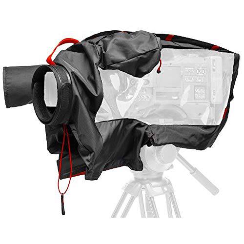 맨프로토 MB PL-RC-1 DSLR 카메라 방수 커버, to 사용 비디오 카메라 a 프로페셔널 렌즈, 방수, Protects from 먼지 and 방수,  사진작가 - 블랙/ 차콜, 숯 그레이