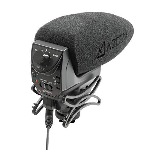 Azden SMX-30V 스테레오/ 모노 Mixable 비디오 마이크,마이크로폰