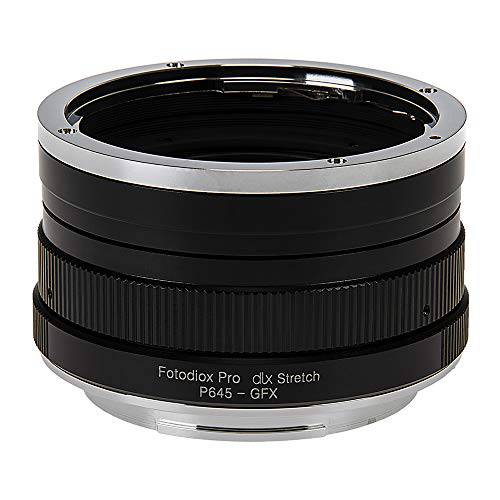 Fotodiox DLX 스트레치 렌즈 마운트 어댑터 호환가능한 펜탁스 645 렌즈 to 후지필름 GFX G-Mount 미러리스 카메라