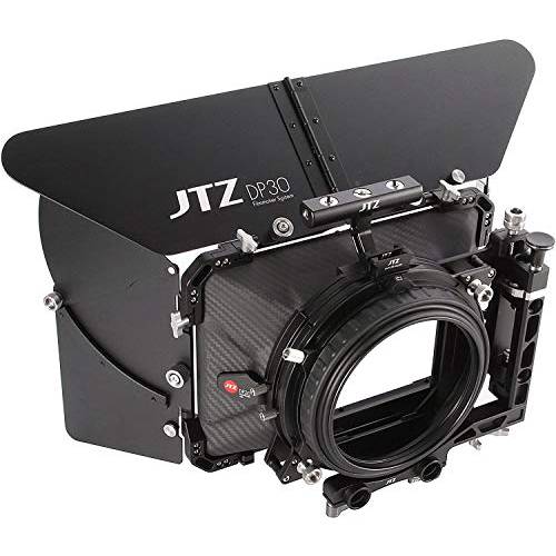 Foto4easy 카본 파이버 매트 박스, JTZ DP30 4x5.65 Swing-Away 매트 박스 15mm/ 19mm 로드 레일 리그 소니 FS5 FS7 ARRI 레드 캐논 C100 C200 C300 블랙매직 BMPCC BMCC 포켓 시네마 파나소닉 카메라