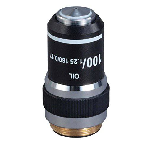 OMAX 100X (오일, 스프링) Achromatic 컴파운드 현미경 대물렌즈