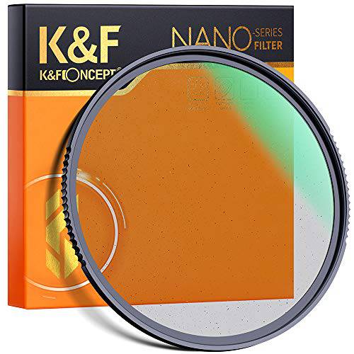 K& F Concept Nano-X 62mm 블랙 소프트 1/ 8 스페셜 효과 필터, 더블 사이드 Multi-Coated 블랙 Cine 디퓨전 이펙트 필터 방수/ 스크레치 방지 카메라 렌즈