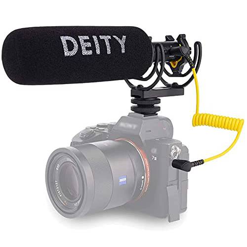 Deity V-Mic D3 프로 Super-Cardioid 방향지향성 샷건 On-Camera 비디오 마이크,마이크로폰 Rycote 쇼크마운트 DSLR, 캠코더, 스마트폰, 핸디 레코더, 태블릿, 노트북 and 바디팩 송신기