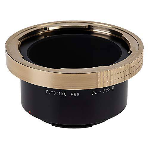 Fotodiox 프로 렌즈 마운트 어댑터 호환가능한 Arri PL (Positive 잠금) 마운트 렌즈 to 캐논 RF (EOS-R) 마운트 미러리스 카메라 Bodies
