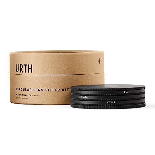 Urth x Gobe 62mm 스타 4 포인트, 6 포인트, 8 포인트 렌즈 필터 키트