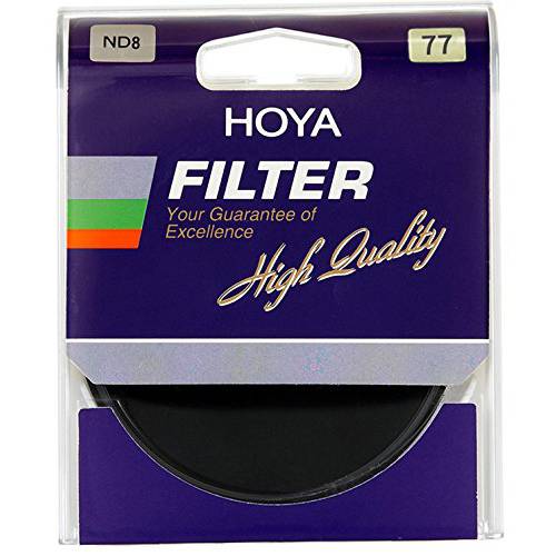 Hoya 77mm 중성 농도 ND8 Multi-Coated 글래스 필터, Made in Japan