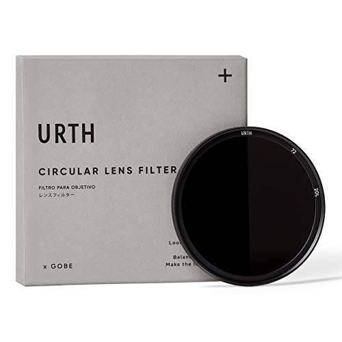 Urth x Gobe 72mm 원형 편광판 ( CPL)+ ND64 렌즈 필터 (플러스+ )