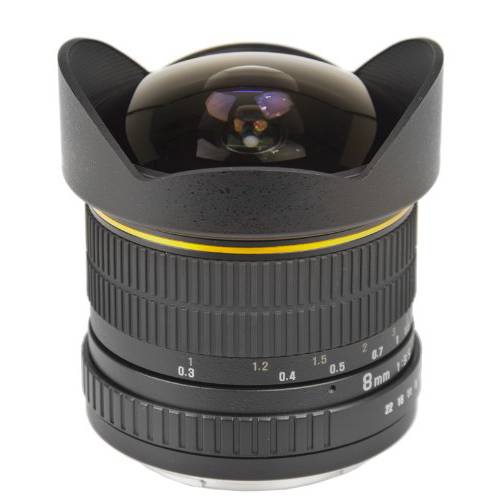 Bower SLY358SE Ultra-Wide 8mm F/ 3.5 어안 렌즈 소니 E (NEX) 디지털