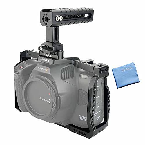 MAGICRIG BMPCC 6K 프로 케이지 키트 블랙매직 디자인 포켓 시네마 카메라 6K 프로  나토 핸들&  나토 레일