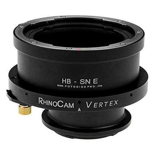 RhinoCam Vertex 회전 스티칭 어댑터, 호환가능한 Hasselblad V-Mount SLR 렌즈 to 소니 알파 E-Mount 미러리스 카메라