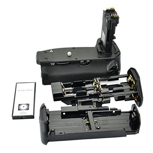 DSTE 교체용 프로 IR 리모컨 BG-E13 버티컬 배터리 그립 호환가능한 캐논 EOS 6D SLR 디지털 카메라 as LP-E6 LP-E6N
