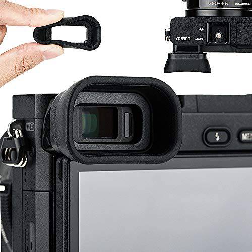 소프트 실리콘 카메라 뷰파인더 아이컵 접안렌즈 아이쉐이드 소니 A6000 A6100 A6300 아이 컵 보호 대체 소니 FDA-EP10