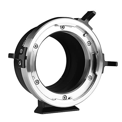 Meike 렌즈 어댑터 PL-RF 수동 포커스 마운트 컨버터, 변환기 ARRI PL-Mount Cine 렌즈 to 캐논 RF 마운트 카메라 EOS-R EOS-RP R5 R6