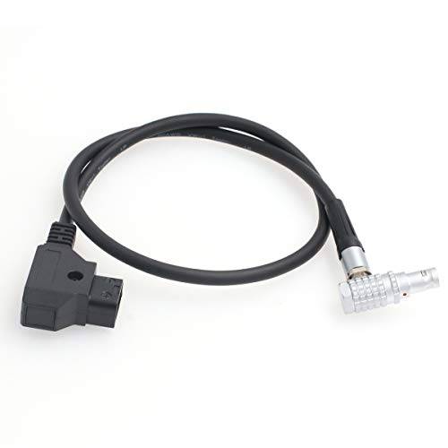 SZRMCC D-tap to 직각 0B 7 핀 Male 모터 파워 케이블 Tilta Nucleus-M 무선 팔로우 포커스 렌즈 모터
