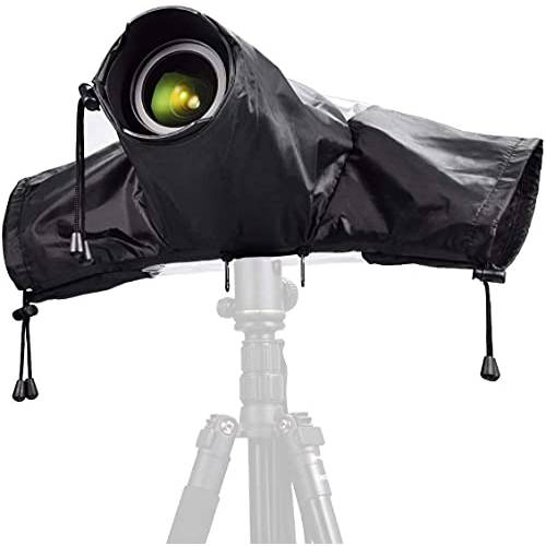 프로페셔널 카메라 방수 커버, Rain-Waterproof 카메라 보호 커버 캐논 니콘 소니 DSLR 미러리스 카메라, 18.3×13.8inch