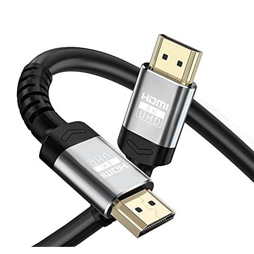 Soonsoonic 4K HDMI 케이블 25 Foot | 18Gbps 울트라 고속 HDMI 2.0 케이블& 4K@60Hz HDR 3D ARC HDCP2.2 이더넷 HDMI 케이블 | UHD TV 모니터 노트북 엑스박스 PS4/ PS5 ect (7.6m)