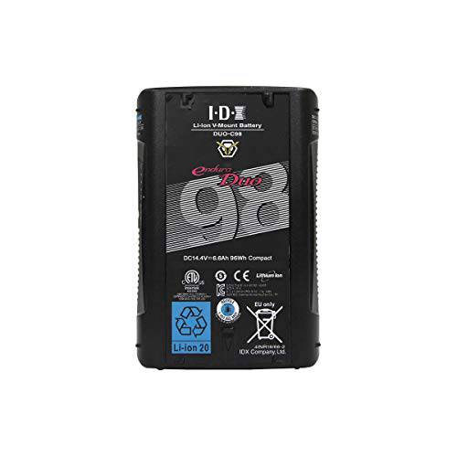 IDX DUO-C98 96Wh High-Load 배터리 D-Tap Advanced, 스탠다드 D-Tap& USB 포트