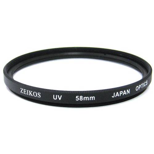 Zeikos 58mm UV 프로텍트 Multi-Coated 글래스 필터
