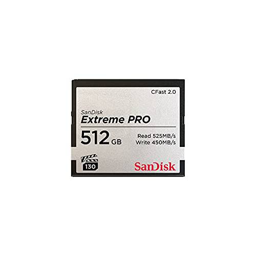 SanDisk 512GB 익스트림 프로 CFast 2.0 메모리 카드 - SDCFSP-512G-G46D