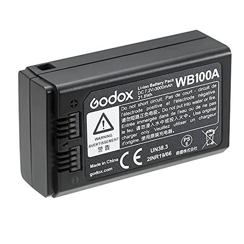 Godox WB100 WB100A Li-ion 배터리 Godox AD100PRO AD100 프로 플래시 스피드라이트