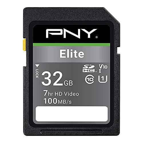 PNY 32GB Elite Class 10 U1 V10 SDXC 플래시 메모리 카드