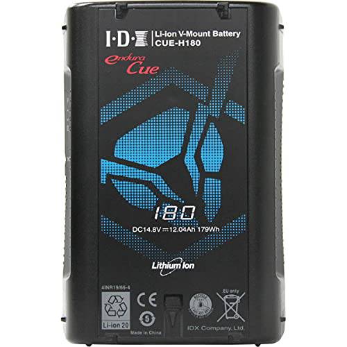 IDX CUE-H180 179Wh Li-Ion V-Mount 배터리 D-Tap