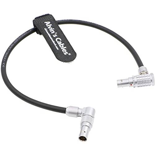 Teradek-Bolt-Wireless Power-Cable SmallHD-702-Bright Rotatable-2-Pin Right-Angle to 2Pin Male 케이블 ARRI-Alexa 카메라 Alvin’s 케이블