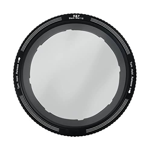 H& Y REVORING 블랙 미스트 1/ 8 필터 (67-82mm)
