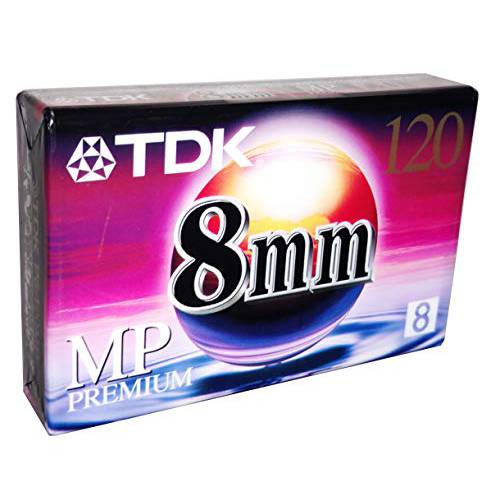 TDK P6120MP 8mm MP 프리미엄 비디오 테이프