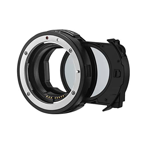 Ykeasu Drop-in 필터 마운트 어댑터 EF-EOS R 원형 편광필터 호환가능한 캐논 EF/ EF-S 렌즈 to 캐논 EOS R RP R5 R6 시리즈 카메라