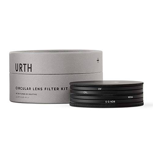 Urth 43mm UV, 원형 편광판 (CPL), ND64, 소프트 Grad ND8 렌즈 필터 키트 (플러스+ )