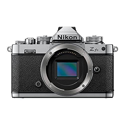 니콘 Intl. 니콘 Z fc DX-Format 미러리스 카메라 바디 (인터네셔널 모델), 실버