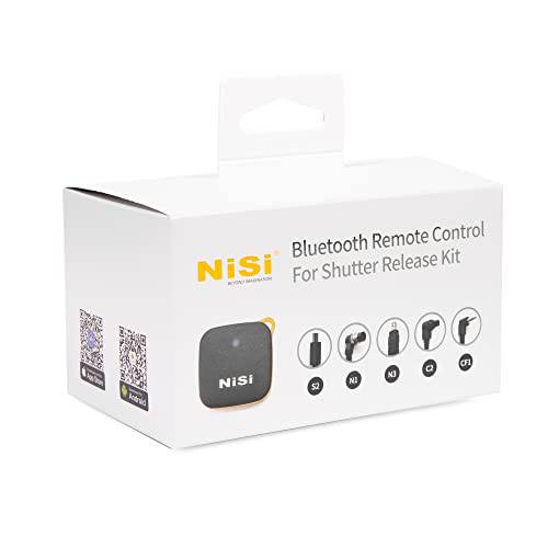 NiSi 블루투스 무선 리모컨 셔터 컨트롤 키트  장노출 릴리즈 케이블 Most DSLR and 미러리스 카메라