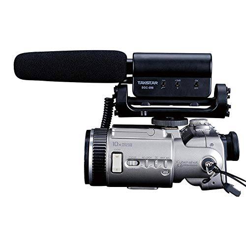 SGC-598 인터뷰,면접 샷건 마이크,마이크로폰, 카메라 비디오 마이크 니콘 캐논 DSLR 카메라 3.5mm 모피 바람막이 Muff, 오픈 박스 SGC 598