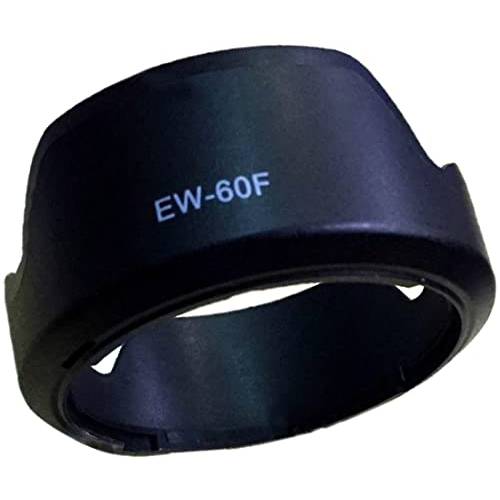 EW-60F 렌즈 후드 쉐이드 캐논 EF-M 18-150mm F/ 3.5-6.3 is STM, 55mm 렌즈 후드 캐논 EOS M5 M6