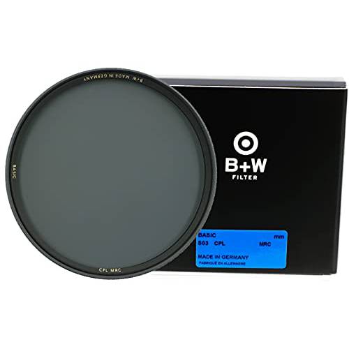 B+ W 82mm 베이직 원형 편광 MRC 글래스 필터