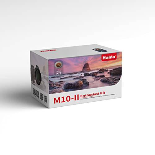 Haida HD4705 M10-II 100mm 레드 다이아몬드 3 필터 애호가 키트 inc CPL, ND64, 소프트 Grad+ 67mm 72mm 77mm 82mm 어댑터