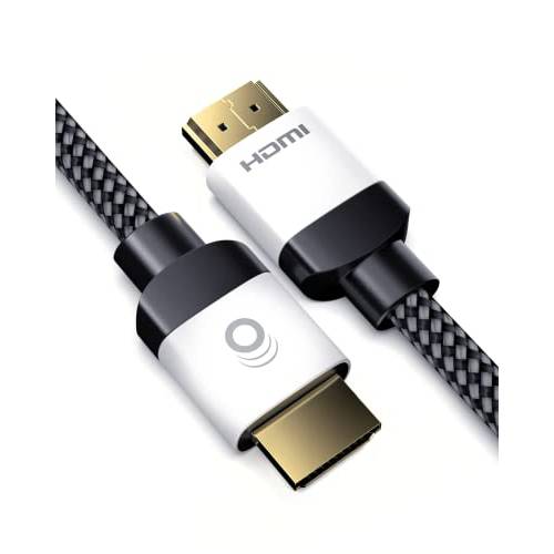 ECHOGEAR 울트라 고속 HDMI 2.1 케이블 - 인증된 2 Foot 롱 케이블 플렉시블 Braided 재킷 - Get 4k @ 120Hz On PS5&  엑스박스 시리즈 X - 지원 8k, HDR, eARC, Dolby 비전, & More