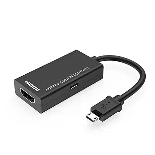 MHL 마이크로 USB to HDMI 케이블 어댑터, MHL 5pin 폰 to HDMI 1080P 비디오 그래픽 삼성 갤럭시/ LG/ 화웨이 ect 안드로이드 스마트 휴대폰 That MHL 기능