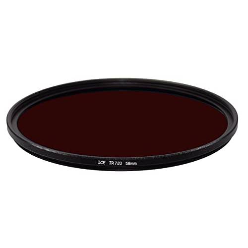 아이스 슬림 IR 58mm 58 필터 적외선 Infra-Red 720HB 720nm 720 광학 글래스