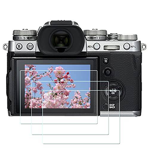 X-T3 화면보호필름, 액정보호필름 (3 팩), 호환가능한 후지필름 XT3 X-T3, 0.3mm 9H 강도 xt3 강화유리 화면보호필름, 액정보호필름, LCD 보호 호환가능한 후지 XT3 x-t3 미러리스 디지털 카메라