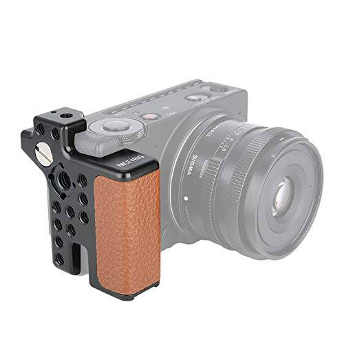 NICEYRIG 그립 시그마 FPL FP, 카메라 오른쪽 핸들 프리미엄 가죽 (브라운 컬러) - 370