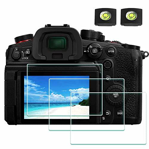 GH6 화면보호필름, 액정보호필름 파나소닉 루믹스 GH6 4K 디지털 카메라&  핫슈 커버, ULBTER 0.3mm 9H 강도 강화유리 Flim, Anti-Scrach Anti-Fingerprint Anti-Bubble [3 팩]