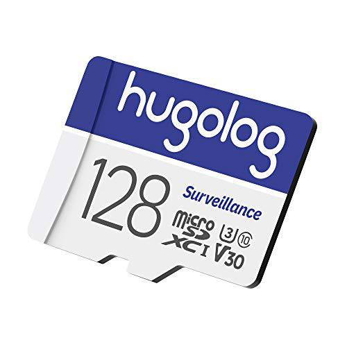 Hugolog 128GB 마이크로 SD 카드, 마이크로 SDXC UHS-I 메모리 카드 - 100MB/ S, 667X, U3, Class10, 풀 HD 비디오 V30, A1, FAT32,  고속 플래시 TF 카드 P500 Cemera/ 폰/ 드론/ 대시보드 캠/ 태블릿, 태블릿PC/ PC
