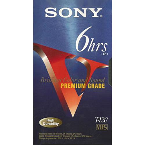 소니 T120VRH VHS 테이프 (싱글) (단종 by 제조사)