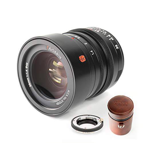 7artisans M35mm f1.4 풀 프레임 라이카 M-Mount 렌즈 LeicaM2 M3 M 4 라이카 SL, TL, TL2, 라이카 Cl, and 후지필름 GFX 미러리스 카메라 선물 LeicaM to 소니 E 클로즈 포커스 어댑터