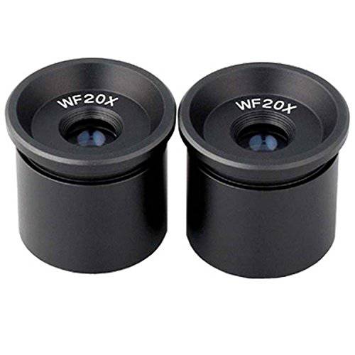 AmScope EP20X305 쌍, 세트 of WF20X 현미경 접안경 (30.5mm)