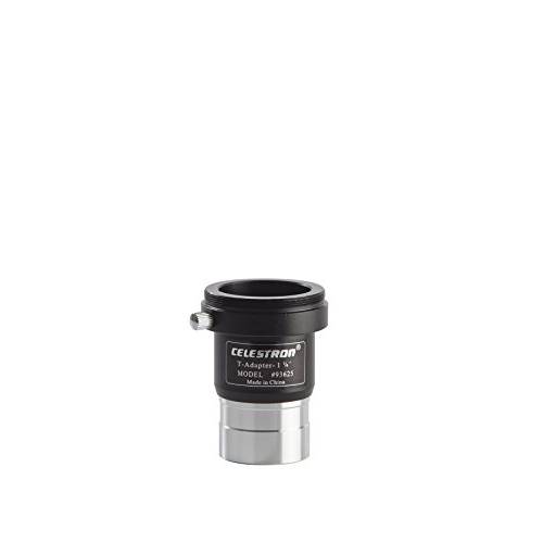 Celestron 93625 1.25 인치 범용 SLR or DSLR 카메라 T-Adapter, 실버/ 블랙