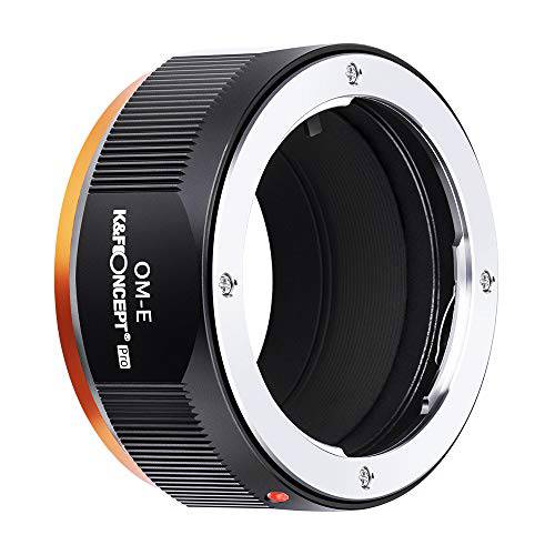 K& F Concept 렌즈 마운트 어댑터 OM-E 수동 포커스 호환가능한 올림푸스 OM SLR 렌즈 and 소니 E 카메라 바디