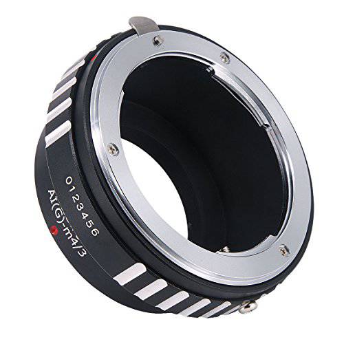 Haoge 수동 렌즈 마운트 어댑터 니콘 Nikkor G/ F/ AI/ AIS/ D 마운트 렌즈 to 올림푸스 and 파나소닉 마이크로 Four Thirds MFT M4/ 3 M43 마운트 카메라